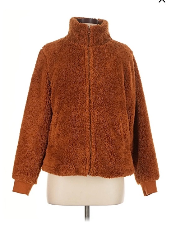 J. Crew Jackets & Blazers - 🐻✨J.Crew Teddy Fleece Jacket | Brown Sherpa Full Zip | Size Medium ✨